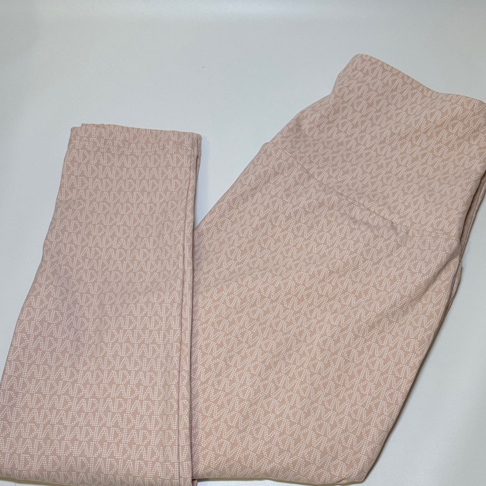 Michael Kors Blush Pink Logo Leggings